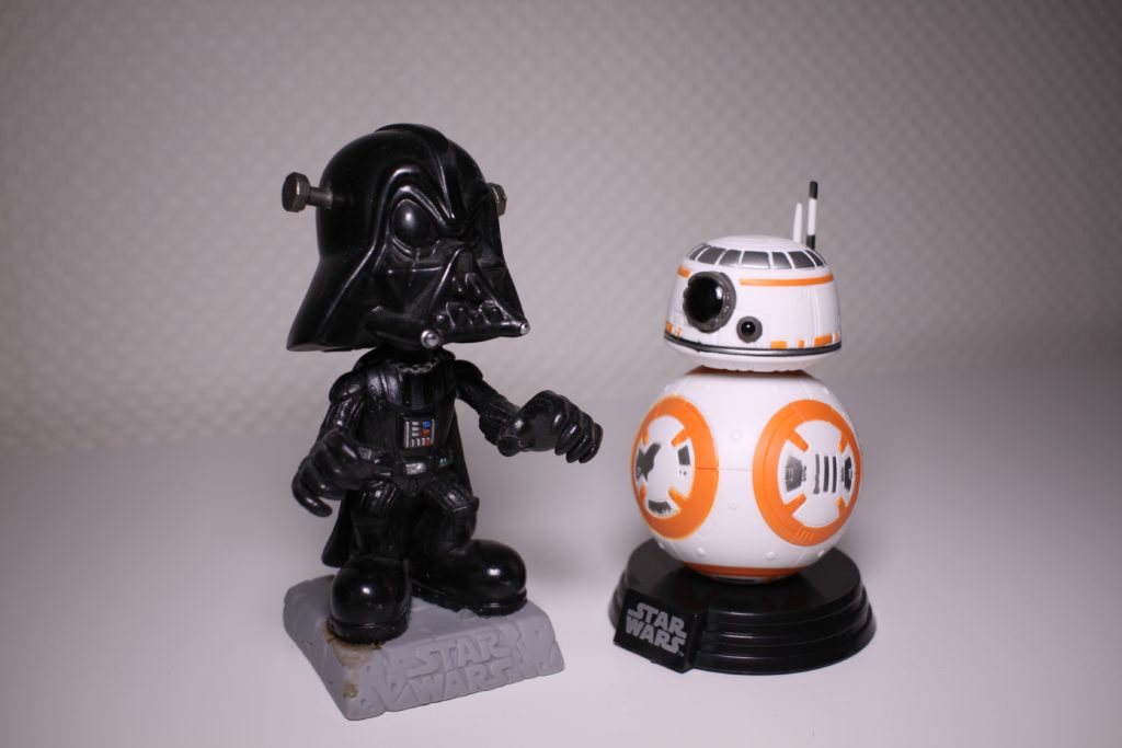 Funko BB-8 and Darth